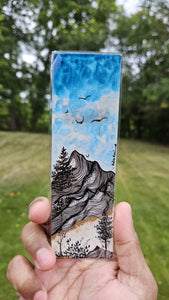 Handmade Watercolor Bookmark