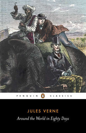 Around the World in Eighty Days Paperback by Jules Verne; Translated with Notes by Michael Glencross; Introduction by Brian Aldiss