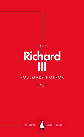 Richard III (Penguin Monarchs) Paperback by Rosemary Horrox