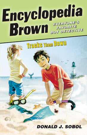 Encyclopedia Brown Tracks Them Down Paperback by Donald J. Sobol
