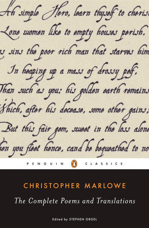 The Complete Poems and Translations Paperback by Christopher Marlowe