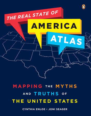 The Real State of America Atlas Paperback by Cynthia Enloe and Joni Seager