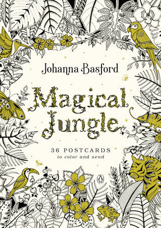 Magical Jungle: 36 Postcards to Color and Send Merchandise by Johanna Basford