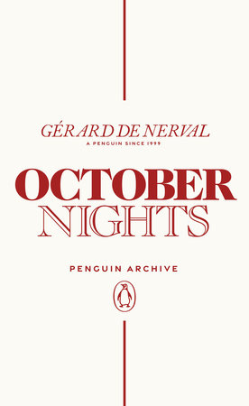 October Nights Paperback by Gérard de Nerval