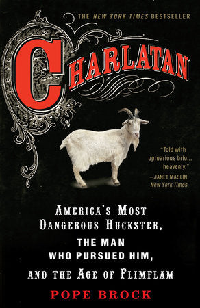 Charlatan Paperback by Pope Brock