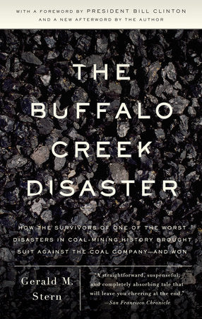 The Buffalo Creek Disaster Paperback by Gerald M. Stern With a Foreword by President Bill Clinton and a New Afterword by the Author