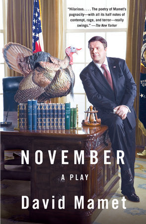 November Paperback by David Mamet