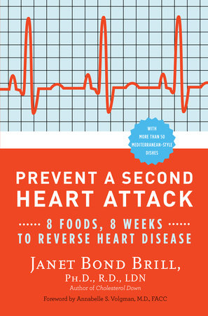 Prevent a Second Heart Attack Paperback by Janet Bond Brill, Ph.D., R.D., LDN; Foreword by Annabelle S. Volgman, M.D.