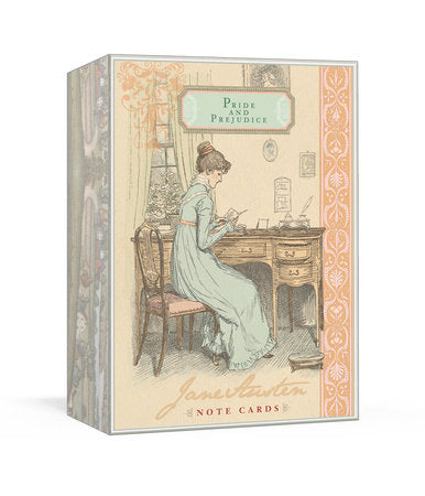 Jane Austen Note Cards - Pride and Prejudice Merchandise by Potter Gift