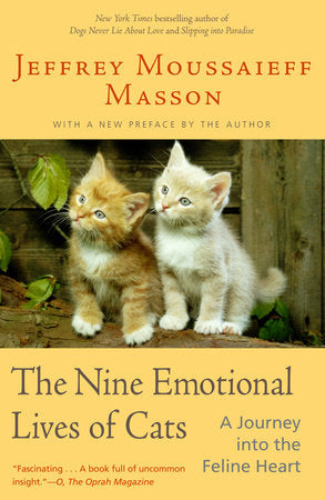 The Nine Emotional Lives of Cats Paperback by Jeffrey Moussaief Masson