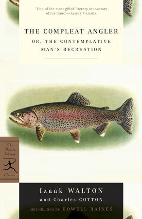 The Compleat Angler Paperback by Izaak Walton and Charles Cotton