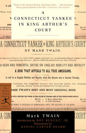 A Connecticut Yankee in King Arthur's Court Paperback by Mark Twain