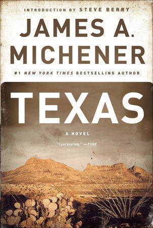 Texas Paperback by James A. Michener