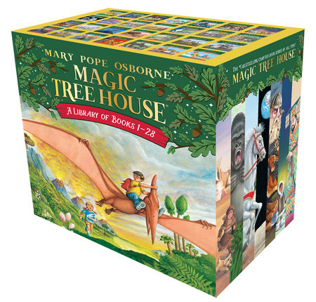 Magic Tree House Books 1-28 Boxed Set Boxed Set by Mary Pope Osborne; illustrated by Sal Murdocc