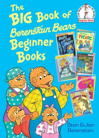 The Big Book of Berenstain Bears Beginner Books Hardcover by Stan and Jan Berenstain