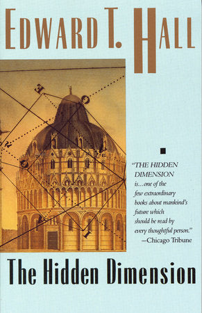 The Hidden Dimension Paperback by Edward T. Hall