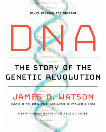 DNA Paperback by James D. Watson with Andrew Berry and Kevin Davies