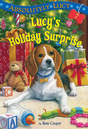 Absolutely Lucy #7: Lucy's Holiday Surprise Paperback by Ilene Cooper; illustrated by Royce Fitzgerald