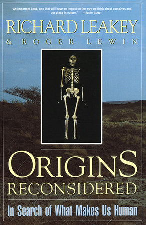 Origins Reconsidered Paperback by Richard Leakey Roger Lewin