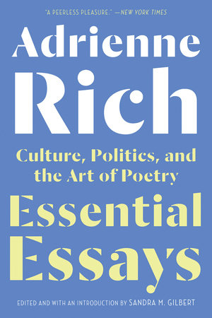 Essential Essays Paperback by Adrienne Rich