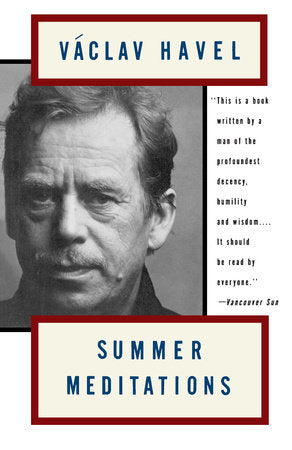 Summer Meditations Paperback by Vaclav Havel
