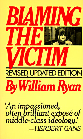 Blaming the Victim Paperback by William Ryan