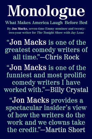 Monologue Paperback by Jon Macks