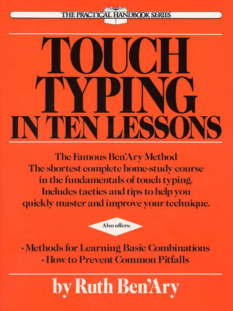 Touch Typing in Ten Lessons Paperback by Ruth Ben'ary