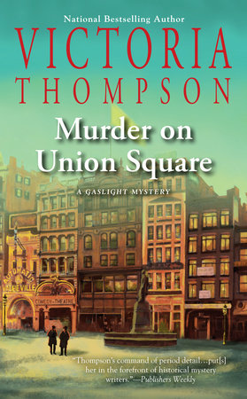Murder on Union Square Paperback by Victoria Thompson
