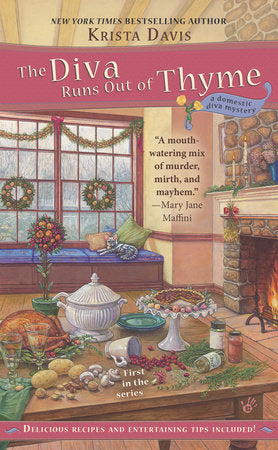The Diva Runs Out of Thyme Paperback by Krista Davis