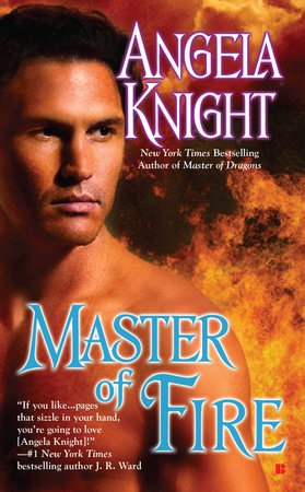 Master of Fire Paperback by Angela Knight