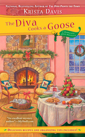 The Diva Cooks a Goose Paperback by Krista Davis