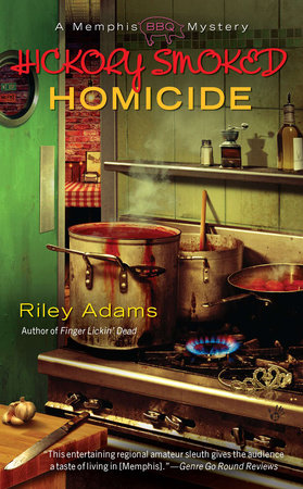 Hickory Smoked Homicide Paperback by Riley Adams
