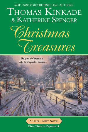 Christmas Treasures Paperback by Thomas Kinkade