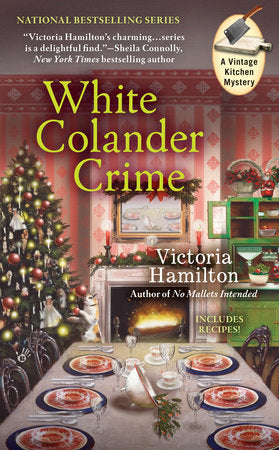 White Colander Crime Paperback by Victoria Hamilton