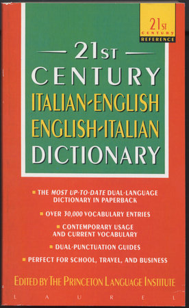 21st Century Italian-English/English-Italian Dictionary Paperback by Philip Lief Group