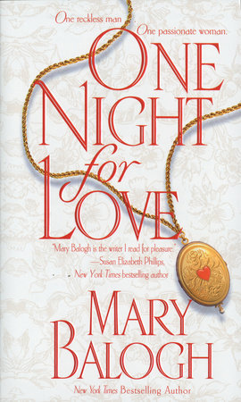 One Night for Love Paperback by Mary Balogh