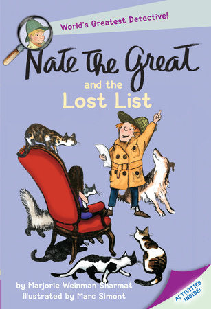 Nate the Great and the Lost List Paperback by Marjorie Weinman Sharmat; illustrated by Marc Simont