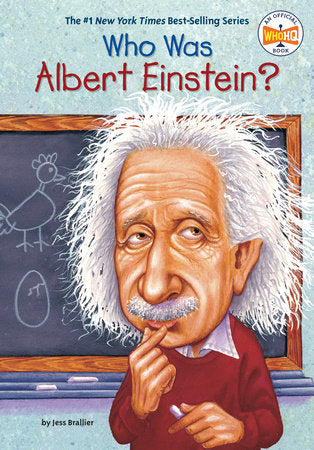 Who Was Albert Einstein? Paperback by Jess Brallier; Illustrated by Robert Andrew Parker