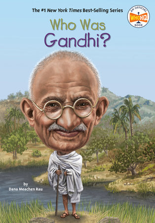 Who Was Gandhi? Paperback by Dana Meachen Rau; Illustrated by Jerry Hoare