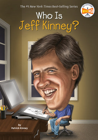 Who Is Jeff Kinney? Paperback by Patrick Kinney; Illustrated by John Hinderliter