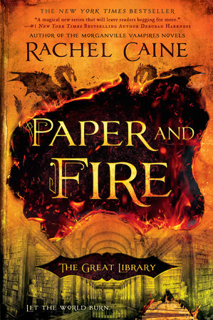 Paper and Fire Paperback by Rachel Caine