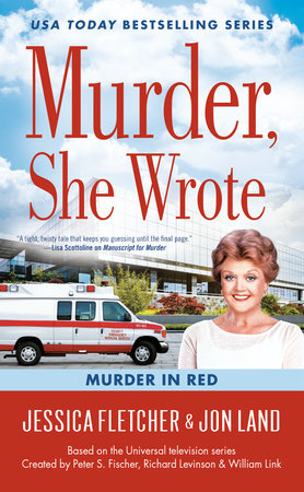Murder, She Wrote: Murder in Red Paperback by Jessica Fletcher and Jon Land