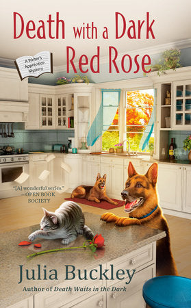 Death with a Dark Red Rose Paperback by Julia Buckley