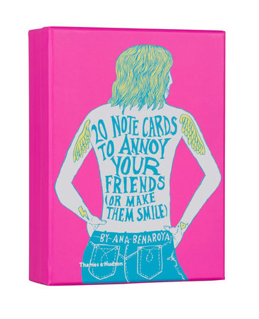 20 Note Cards To Annoy Your Friends Or Make Them Smile Merchandise by Ana Benaroya