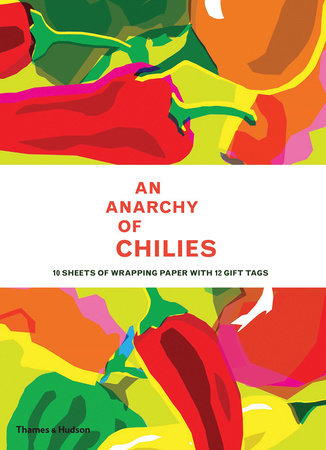 An Anarchy of Chilies Gift Wrap Paperback by Caz Hildebrand