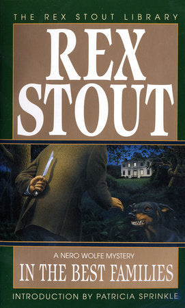 In the Best Families Paperback by Rex Stout