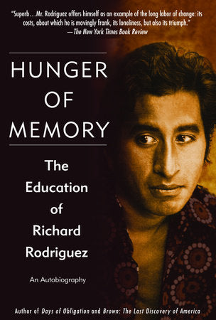 Hunger of Memory Paperback by Richard Rodriguez