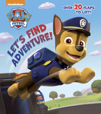 Let's Find Adventure! (Paw Patrol) Board Book by Random House; illustrated by Mike Jackson