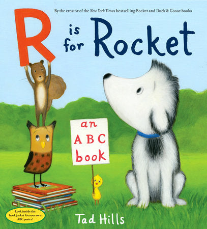 R Is for Rocket: An ABC Book Hardcover by Tad Hills